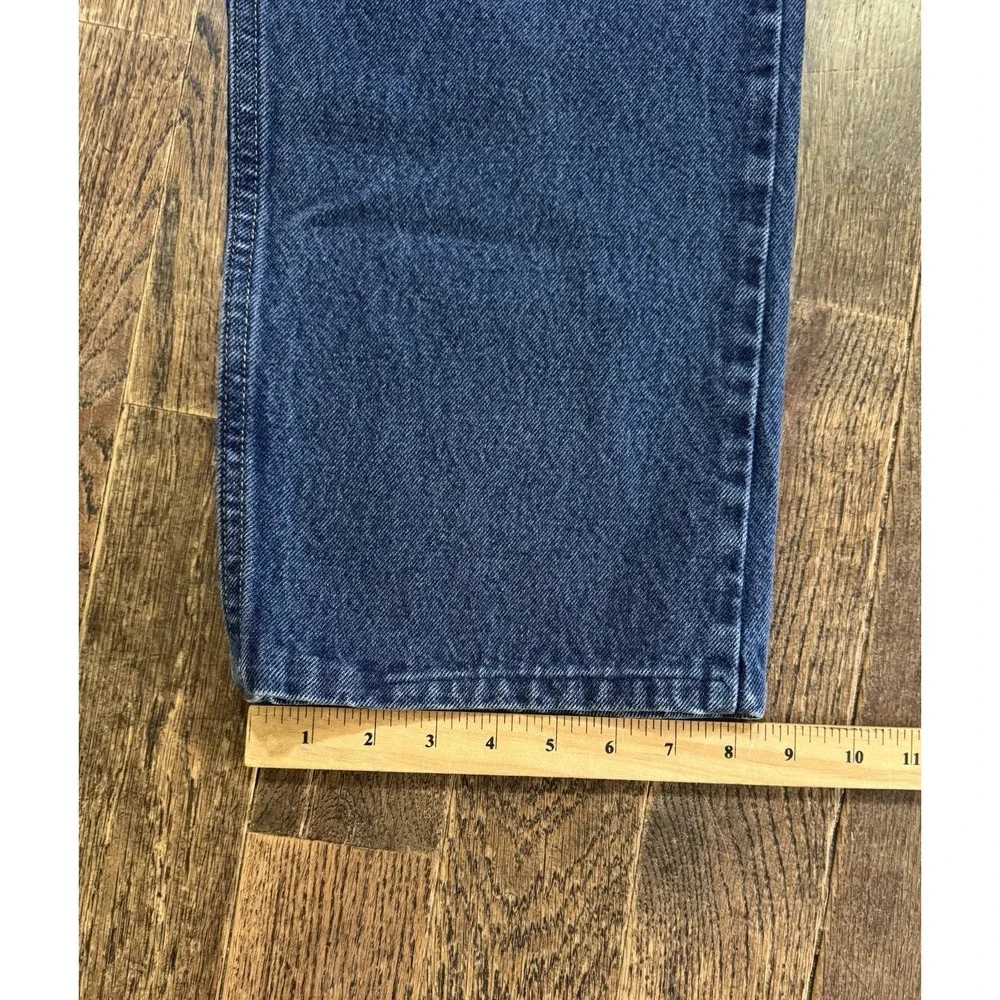 Lee Regular Fit Straight Leg Jeans Mens 38x24.5 Blue Excellent‎ Mid Rise Cotton